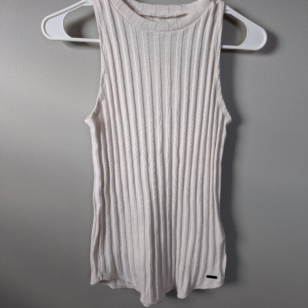 Hollister knit ribbed tank top